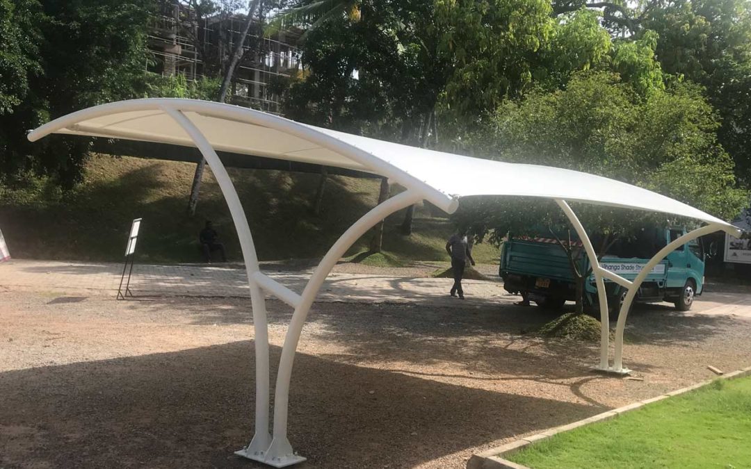 Car Park at Aryana Apartments